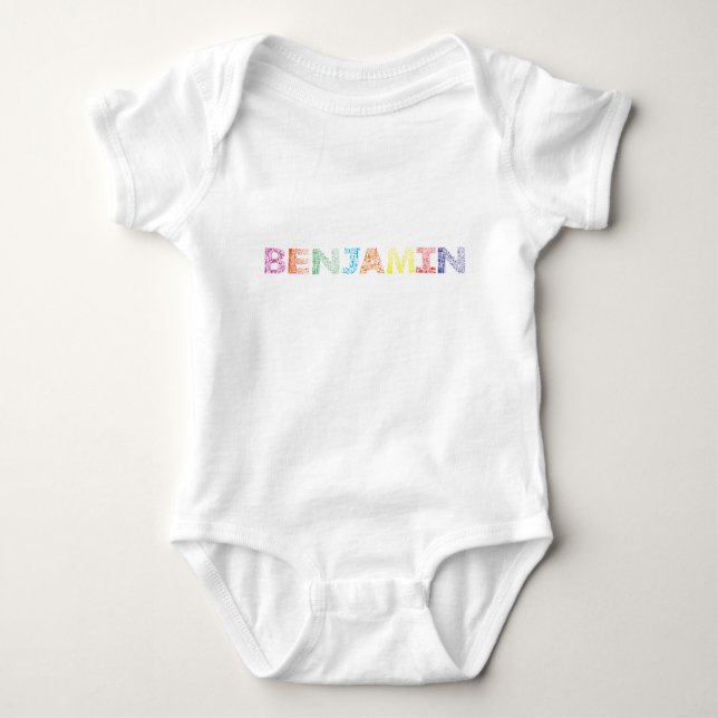 Body Nom de lettre de Benjamin (Devant)