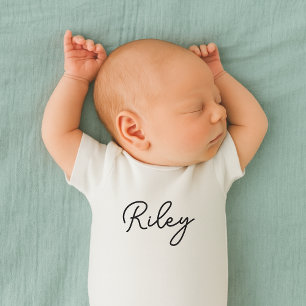 Body Nom du bébé Nom de la typographie mignonne