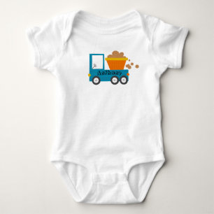 Body Nom du camion de construction mignonne bébé garçon