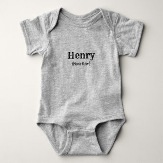 Body Nom et signification (Henry)