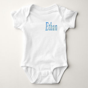 Body Nom Ethan étoilé bleu