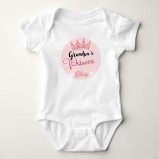 Body Nom personnalisé Baby Bodysuit/princesse de grand-
