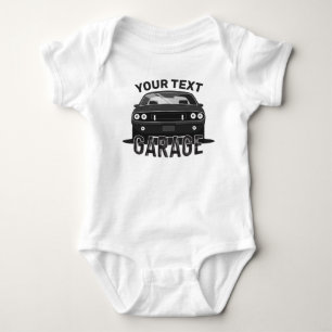 Body Nom personnalisé Classic Muscle Garage Retro