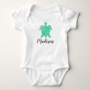 Body Nom personnalisé Cute Turtle