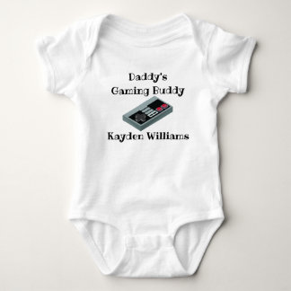 Body nom personnalisé daddy's gaming buddy