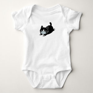 BODY NOM PERSONNALISÉ KITTEN PORTANT FACE MASK BABY BOD