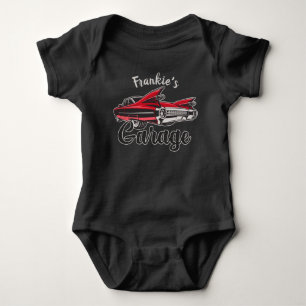 Body NOM Rétro Red Caddy Vintage Classic Car Garage