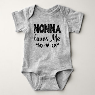 Body Nonna aime mon cadeau pour petit-fils