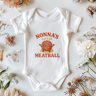 Body Nonna's Little Meatball Baby Beau cadeau italien