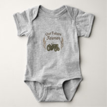 Notre futur agriculteur | Bodysuit Rustic Farm pou