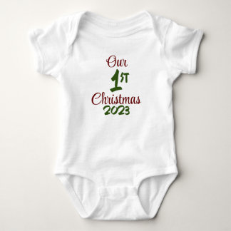 Body Notre premier vêtement de Noël