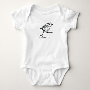 Body Nourrisson d'oiseau de bébé (pluvier sifflant)