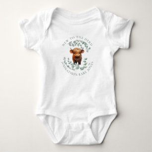 Body Nouveau dans le Troupeau Vache Highland Veau Bébé