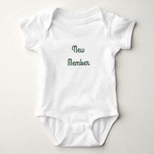 Body Nouveau membre Vêtements bébé