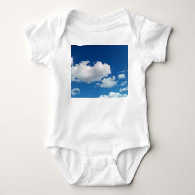 Body Nuages blancs doux (Devant)