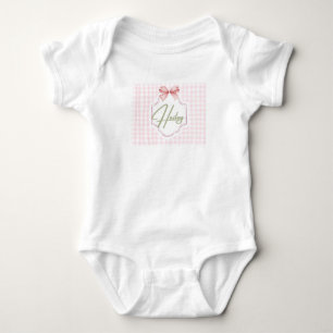 Body Nurserie personnalisée pour bébé fille Hailey avec