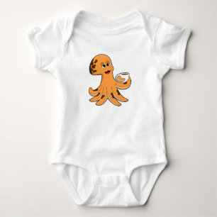 Body Octopus avec la coupe du café