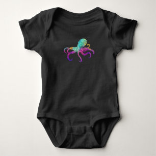 Body Octopus Coloré Kraken Sea Animal Art