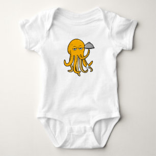 Body Octopus comme serveur avec serviette