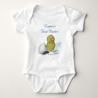 Body Oeuf de poussette d'aquarelle personnalisé premier