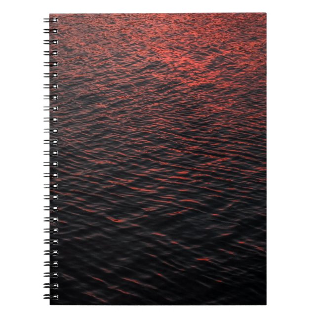 Body of water during sunset notebook (Front)