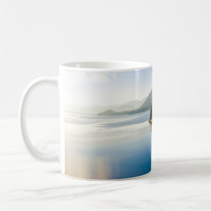 BODY OF WATER NEAR FOREST COFFEE MUG