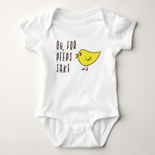 Body Oh Pour Les Peeps Sake Adorable Pâques Chick Drôle