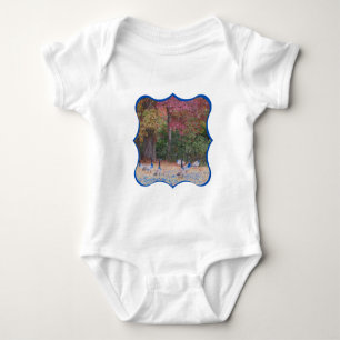 Body Oies d'automne Rouge Orange Feuilles d'automne Nat