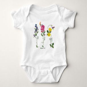 Body Oiseau Avec Fleur Justice Amour Miséricorde Et Mar