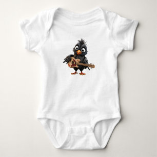 Body Oiseau noir mignon