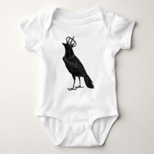 Body Oiseaux d'oiseau de noir de couronne de Raven de