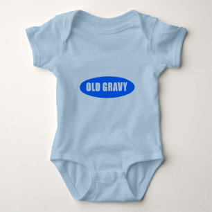 Body Old Gravy Logo Baby Bodysuit