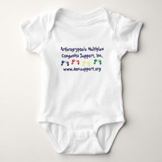 Body Onsie bleu de lettre d'AMCSI