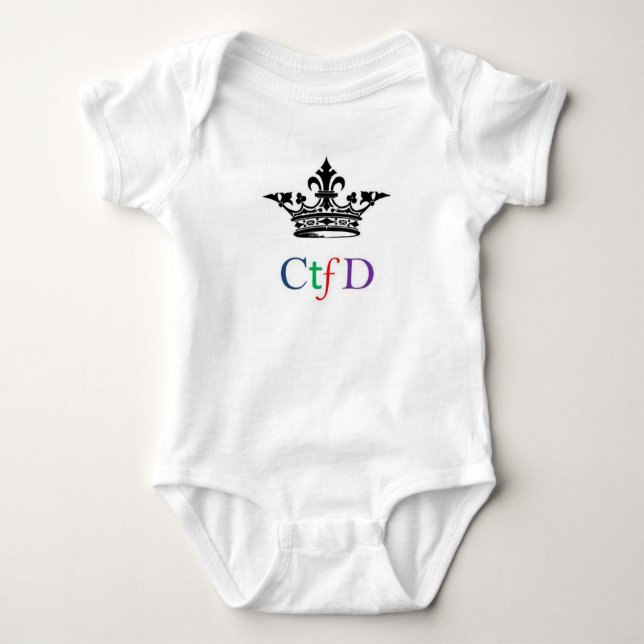 Body Onsie de bébé de CTFD (Devant)
