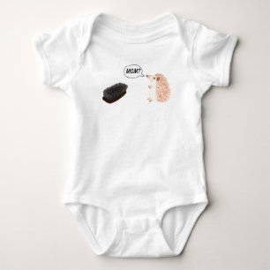 Body Onsie drôle de hérisson mignon