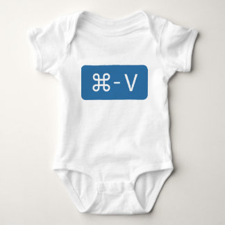 Body Ordre bleu de jumeaux - chemise de "pâte" de V