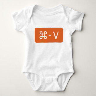 Body Ordre orange de jumeaux - chemise de "pâte" de V