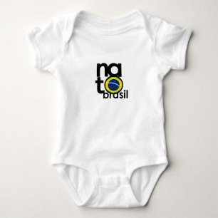 Body OTAN Brasil (NÉ Brésil) Bébé blanc une pièce
