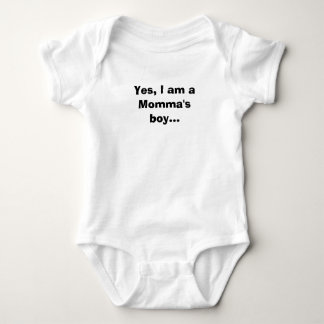 Body Oui, je suis le garçon de maman...