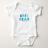 Ours de bébé - bleu