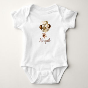Body Ours en peluche Brown et ballons d'or