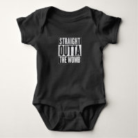 Outta droit l'utérus - le bébé se développent