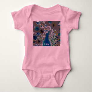 Body © P Wherrell Vêtements de fille Creeper paon