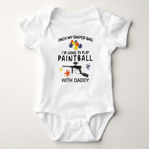 Body Pack mes Diapeurs Je vais jouer au Paintball