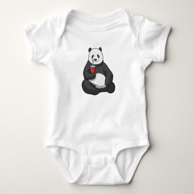 Body Panda avec boisson (Devant)