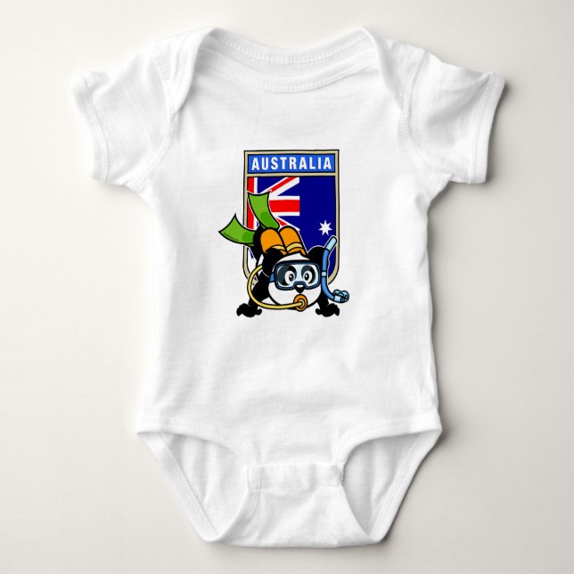 Body Panda de plongée australienne (Devant)
