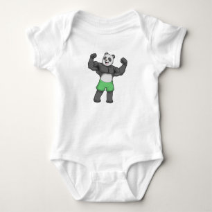 Body Panda en Bodybuilder au Bodybuilding