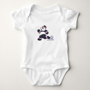 Body Panda en coureur à la course