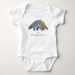 Body Pangolin coloré En danger Droits des animaux Art