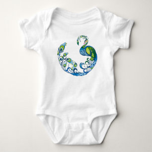 Body Paon d'oiseau plumes paon